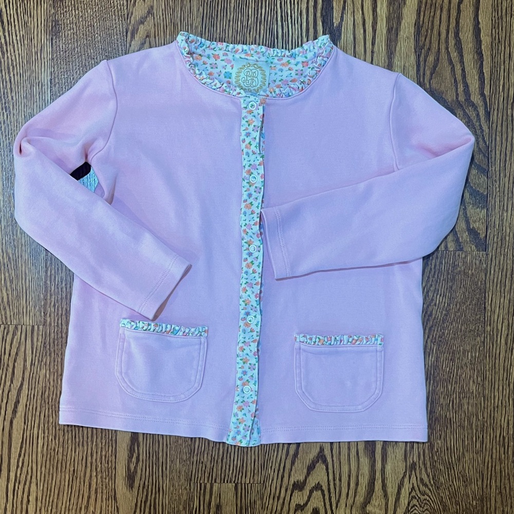 Beaufort Bonnet Company button up sweatshirt- 100% Pima cotton
